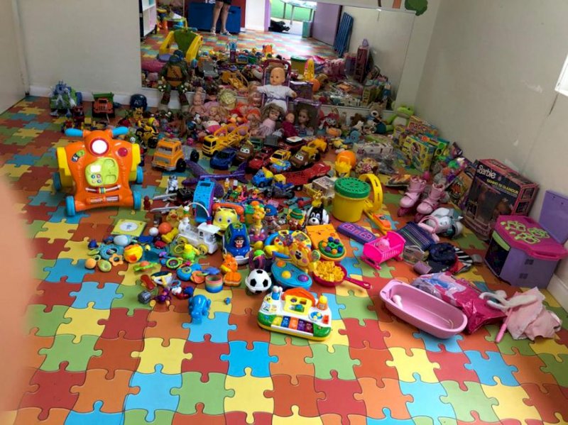 Dia das Crianças. Doações de Brinquedos para a Creche Divina Providência em São Carlos